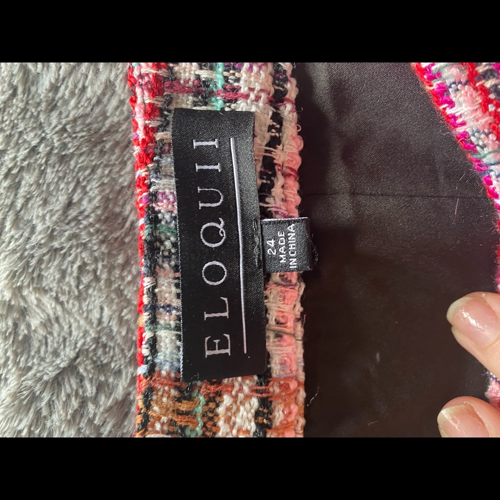 Tweed skirt
